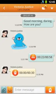 ChatON android App screenshot 1